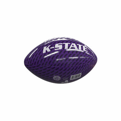 Kansas State Carbon Fiber Mini Glossy Football