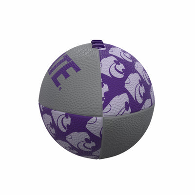 Kansas State Repeating Mini-Size Rubber Football
