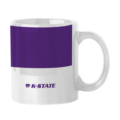 Kansas State 11oz Colorblock Sublimated Mug