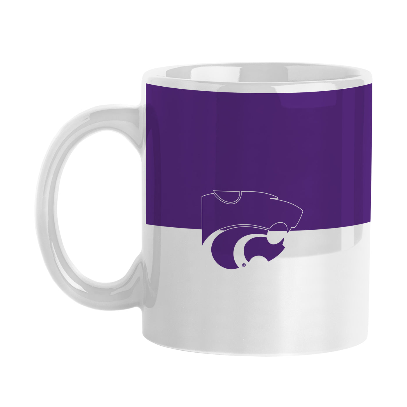 Kansas State 11oz Colorblock Sublimated Mug