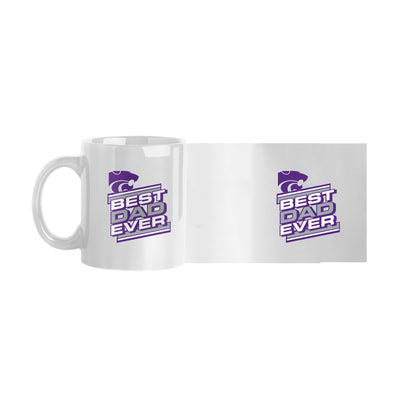 Kansas State 11oz Best Dad Ever Sublimated Mug