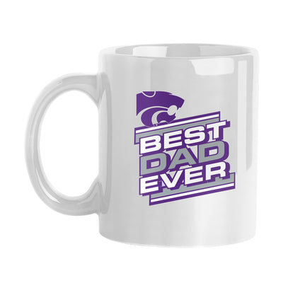 Kansas State 11oz Best Dad Ever Sublimated Mug