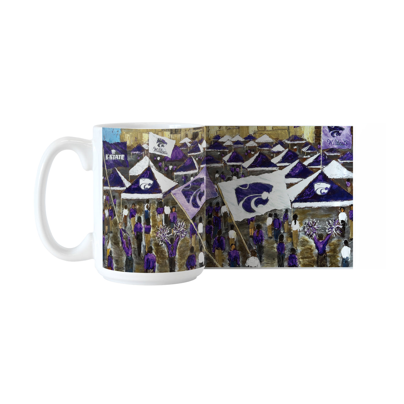 Kansas State 15oz Collector Sublimated Mug