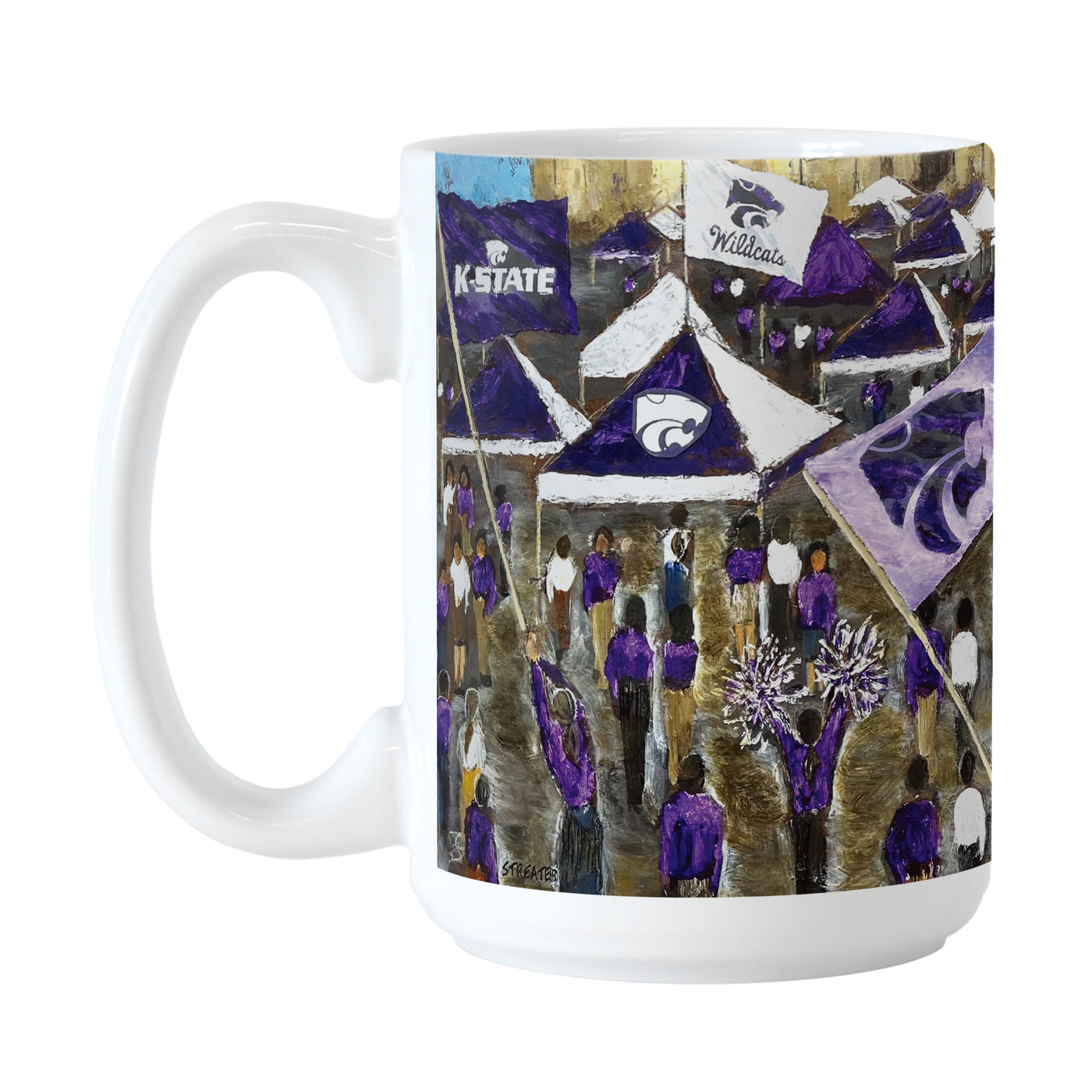 Kansas State 15oz Collector Sublimated Mug