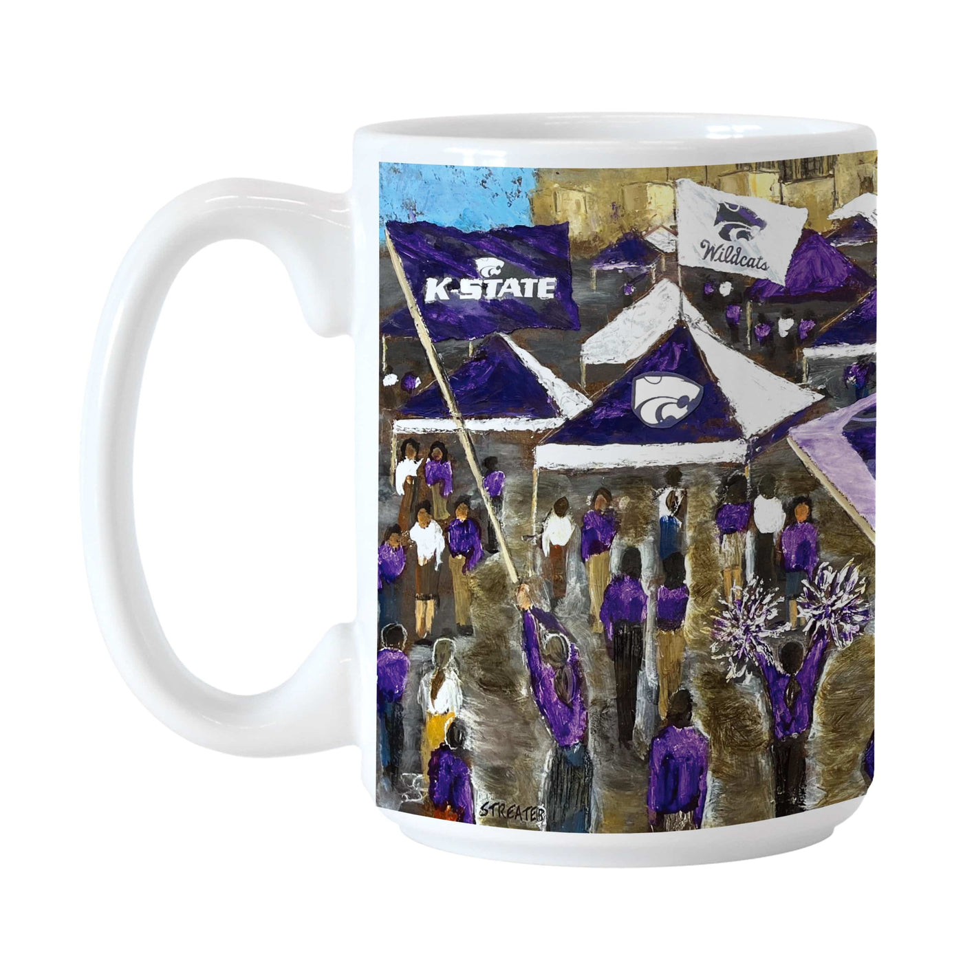 Kansas State 15oz Collector Sublimated Mug