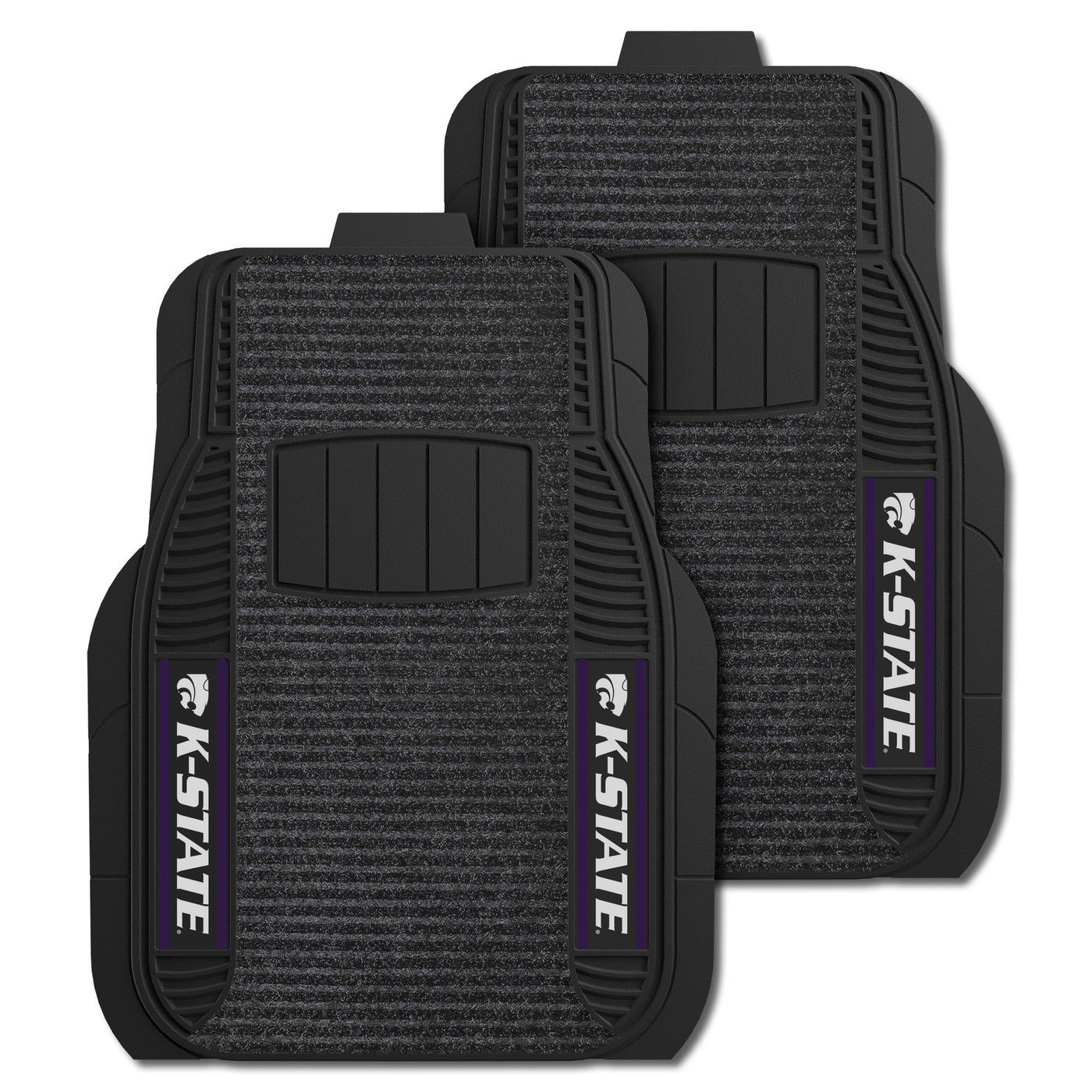 Kansas State University 2-pc Deluxe Car Mat Set