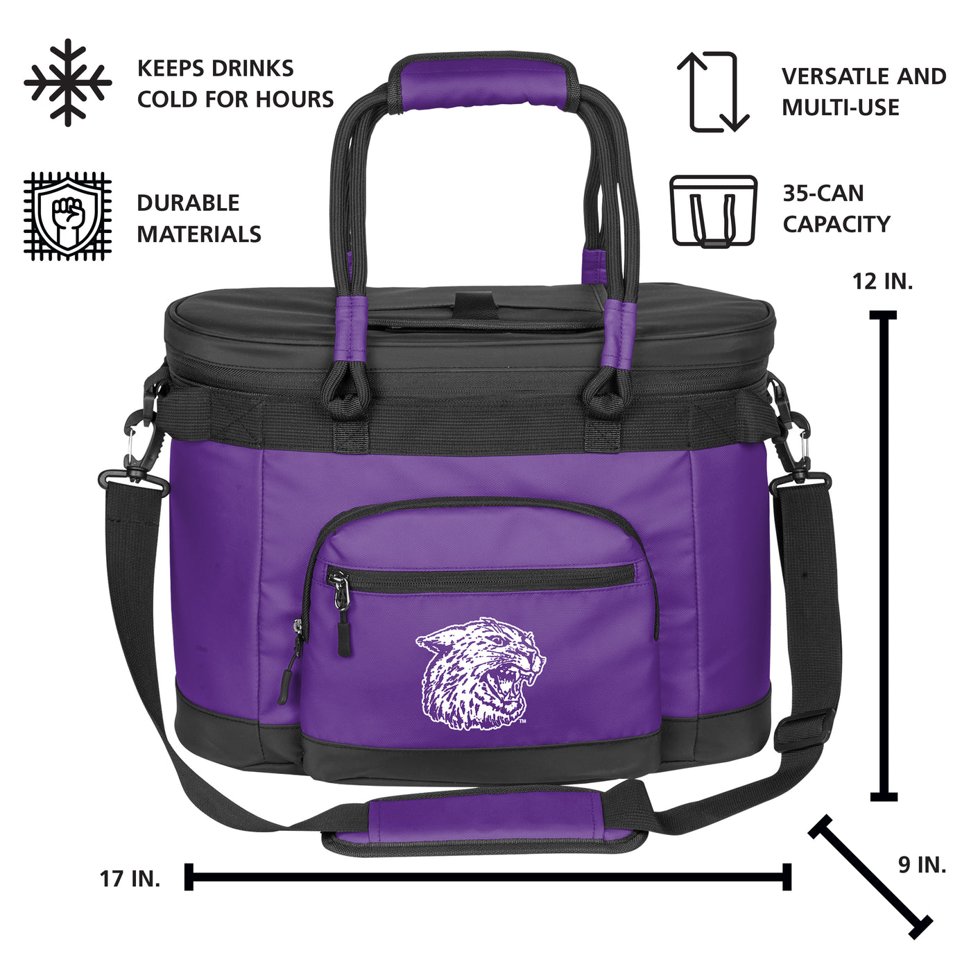 Kansas State 35 Can Flex Cooler