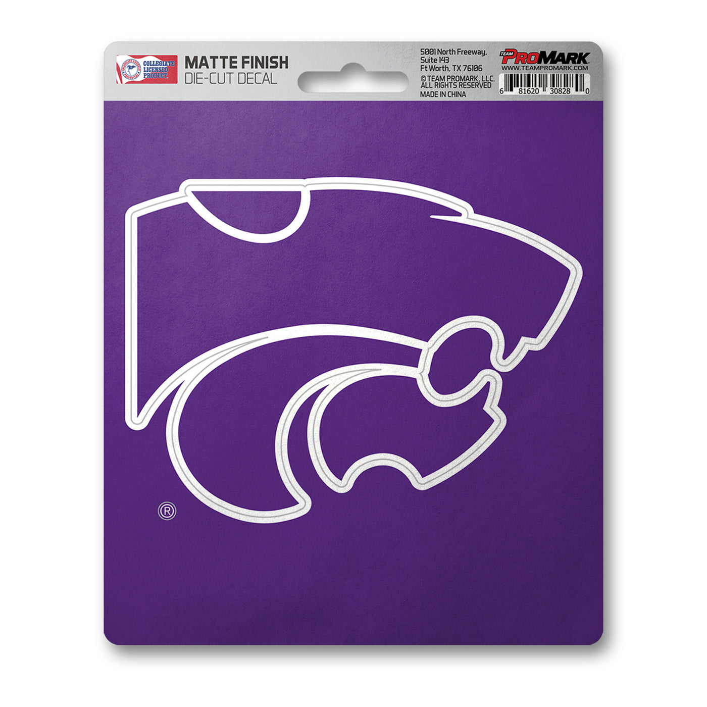 Kansas State University Matte Decal