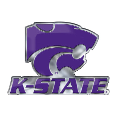 Kansas State University Embossed Color Emblem2