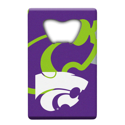 Kansas State Credit Card Bottle Opener