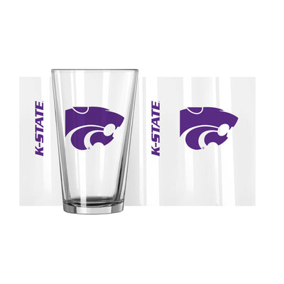 Kansas State 16oz Gameday Pint Glass - Logo Brands