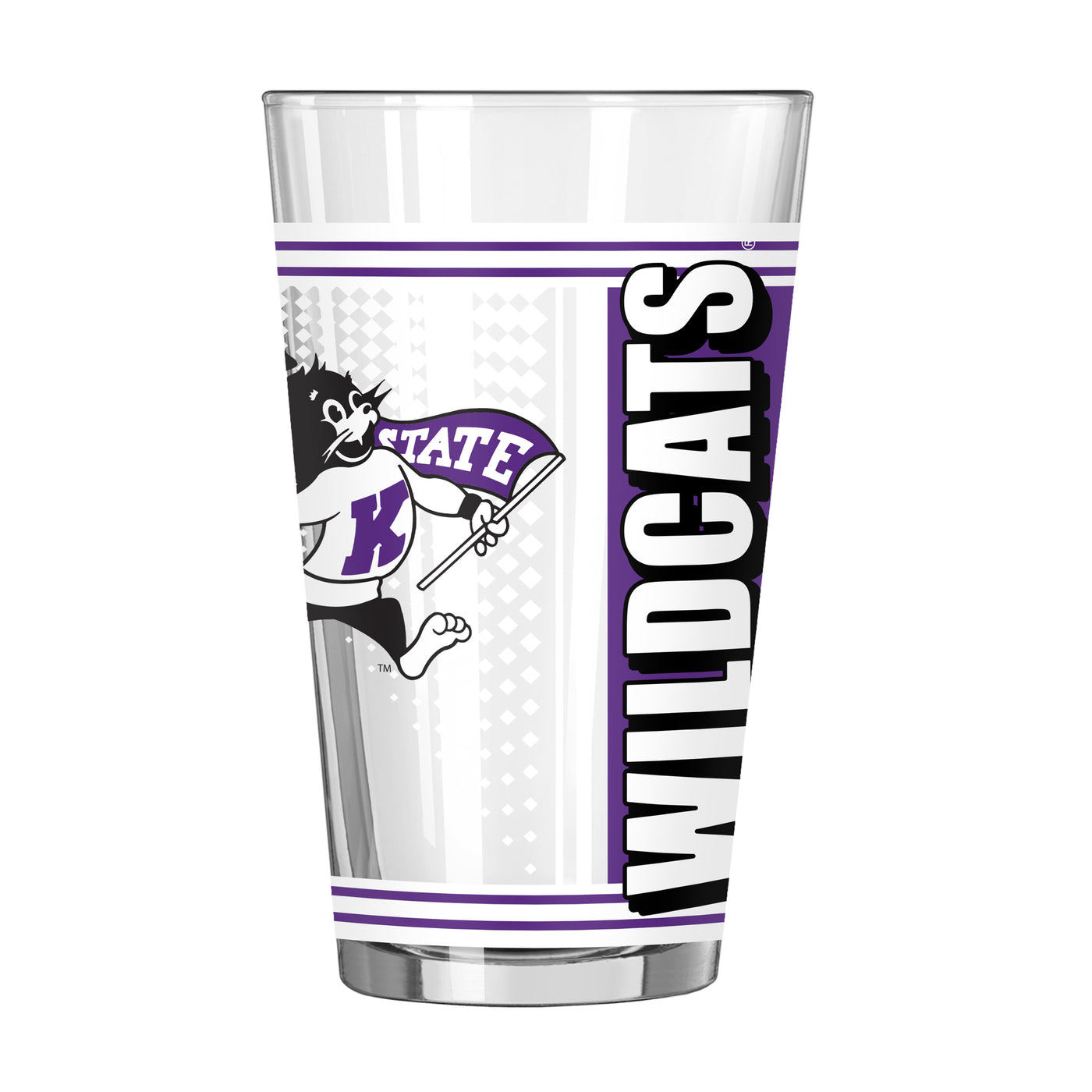 Kansas State 16oz Hero Pint Glass