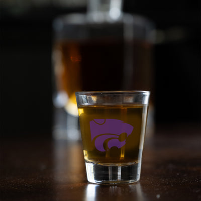Kansas State 2oz Gameday Shot Glass