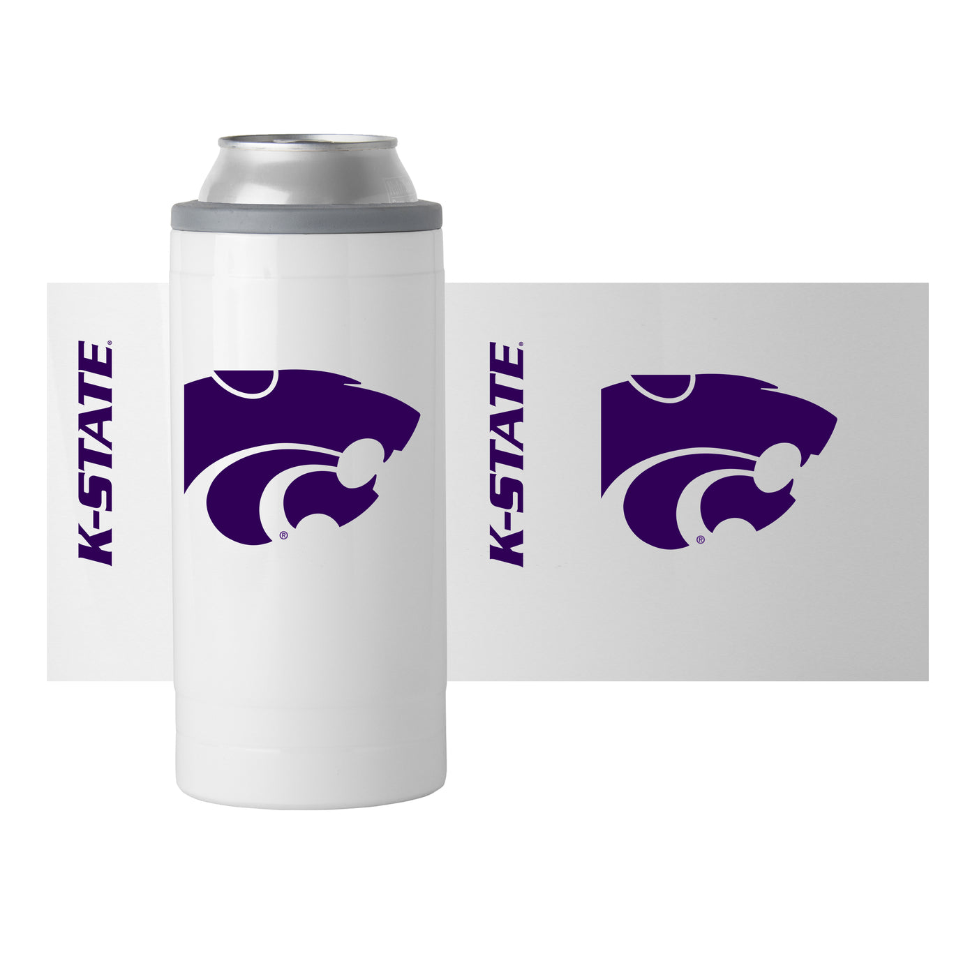 Kansas State Gameday 12 oz Slim Can Coolie