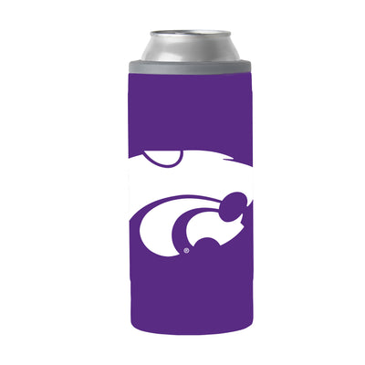 Kansas State 12oz Prairie Band Slim Can Coolie