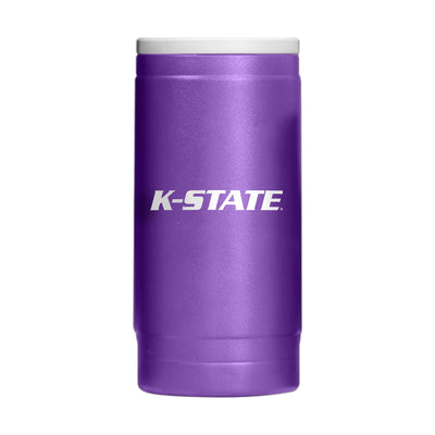 Kansas State 12oz Flipside Powdercoat SlimCan Coolie