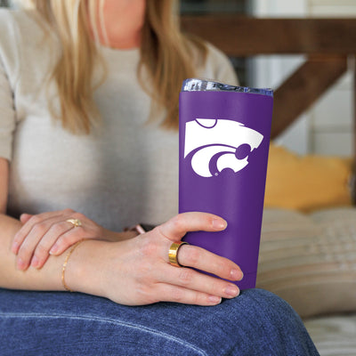Kansas State 20oz Flipside Powder Coat Tumbler