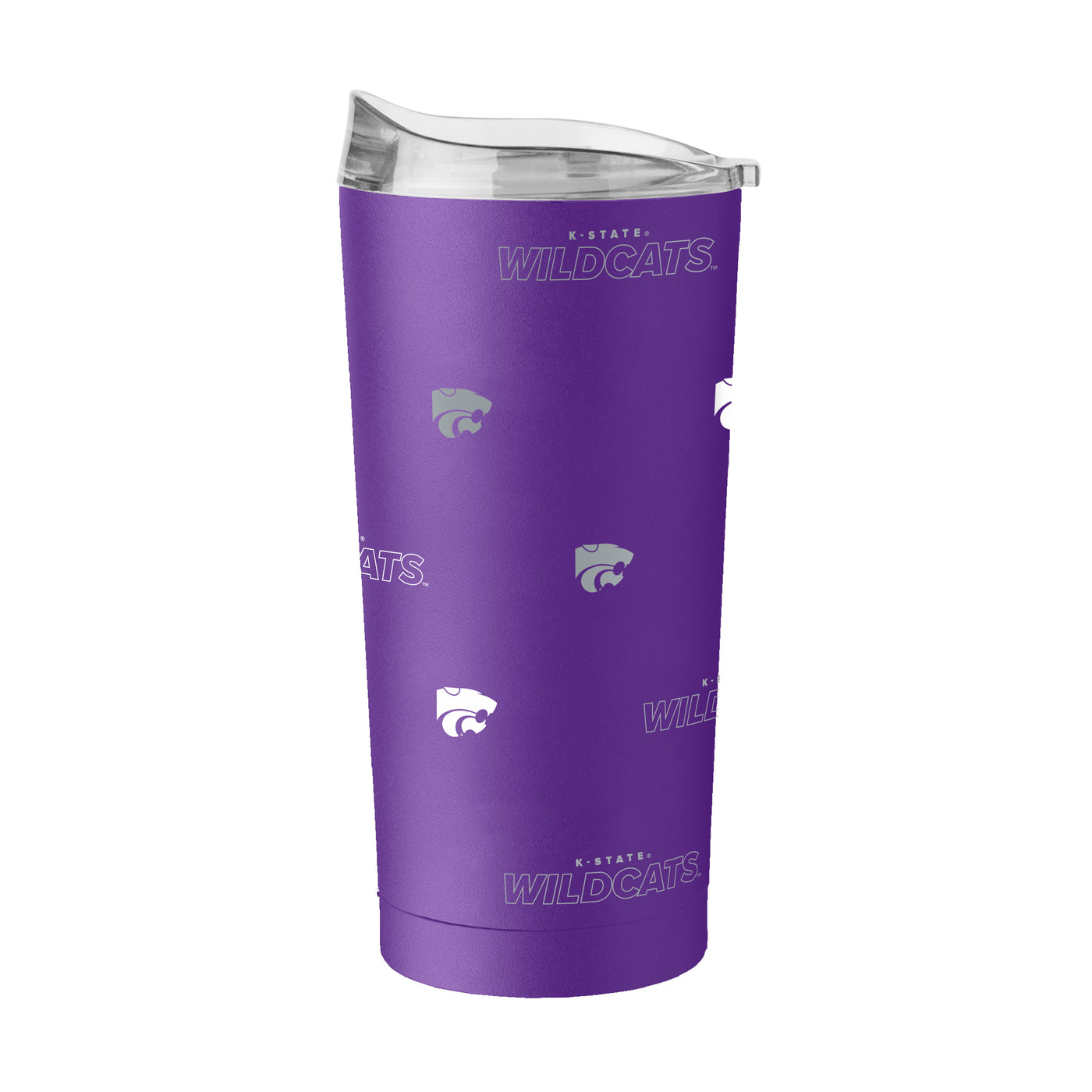 Kansas State 20oz Step And Repeat Powder Coat Tumbler