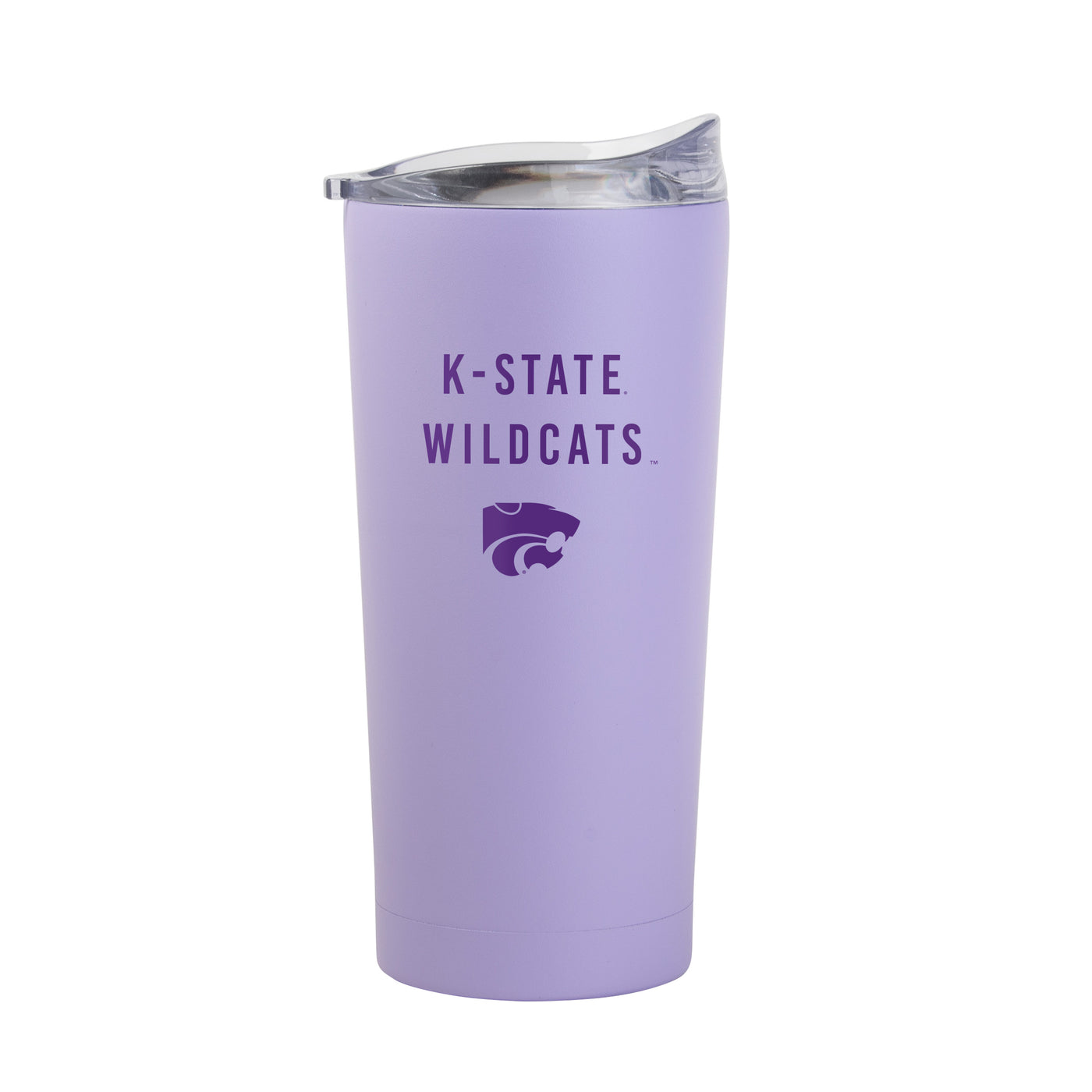 Kansas State 20oz Tonal Lavender Powder Coat Tumbler