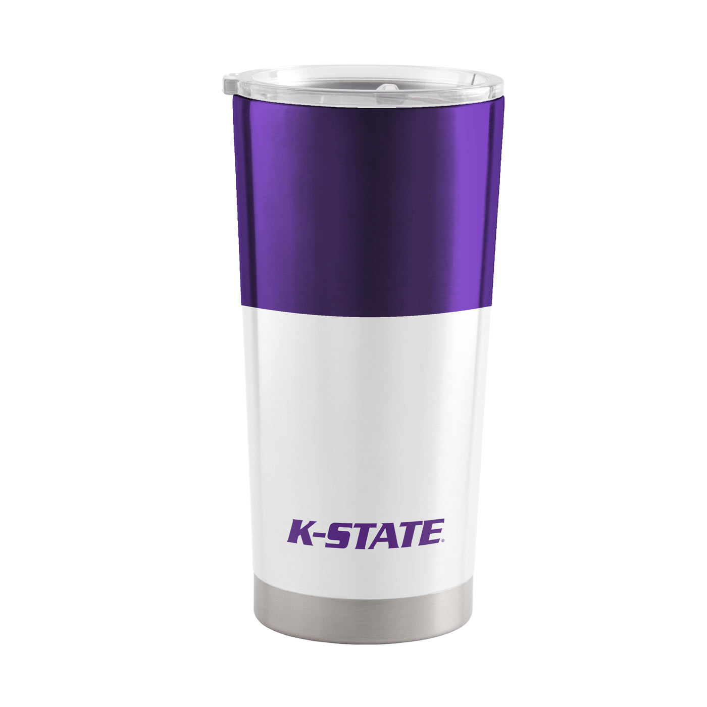 Kansas State Colorblock 20oz Stainless Tumbler