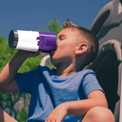 Kansas State Colorblock 20oz Stainless Tumbler