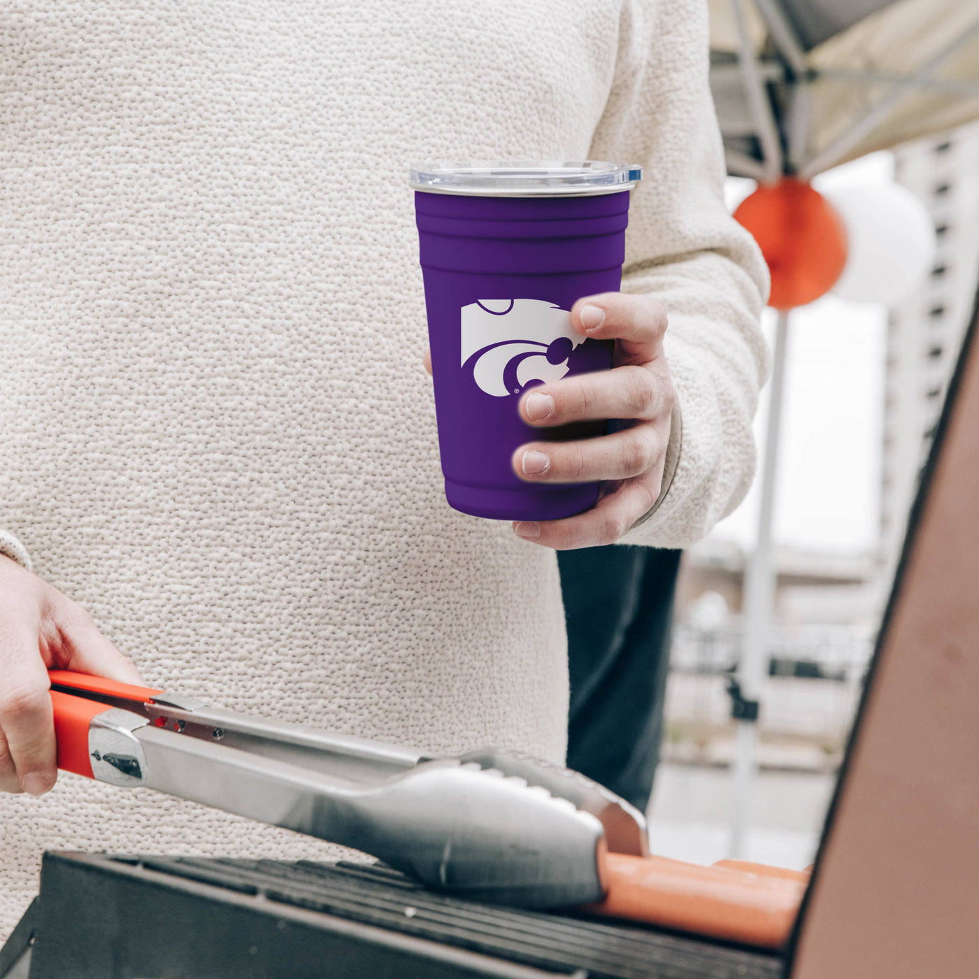 Kansas State 22oz Flipside Stainless Cup