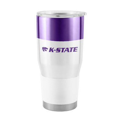 Kansas State 30oz Colorblock Stainless Steel Tumbler