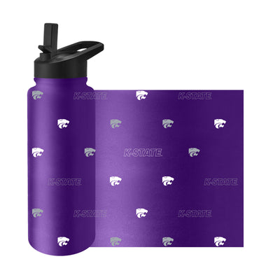 Kansas State 34oz Step And Repeat Quencher Bottle