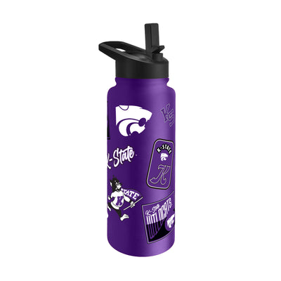 Kansas State 34oz Dreamweave Quencher Bottle