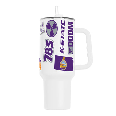 Kansas State 40oz Native Powder Coat Tumbler