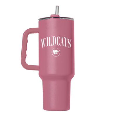 Kansas State 40oz Cinch Berry Powder Coat Tumbler - Logo Brands