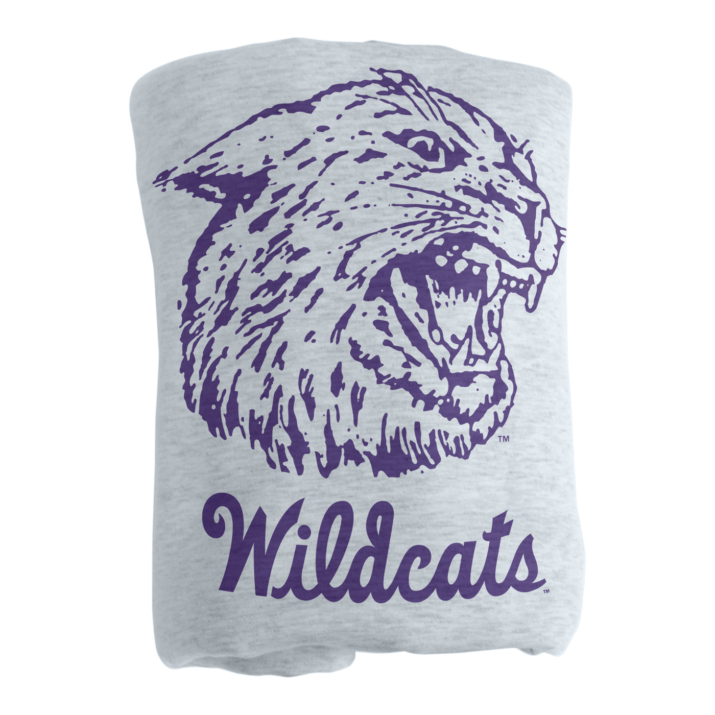 Kansas State Vault Sublimated Sweatshirt Blanket