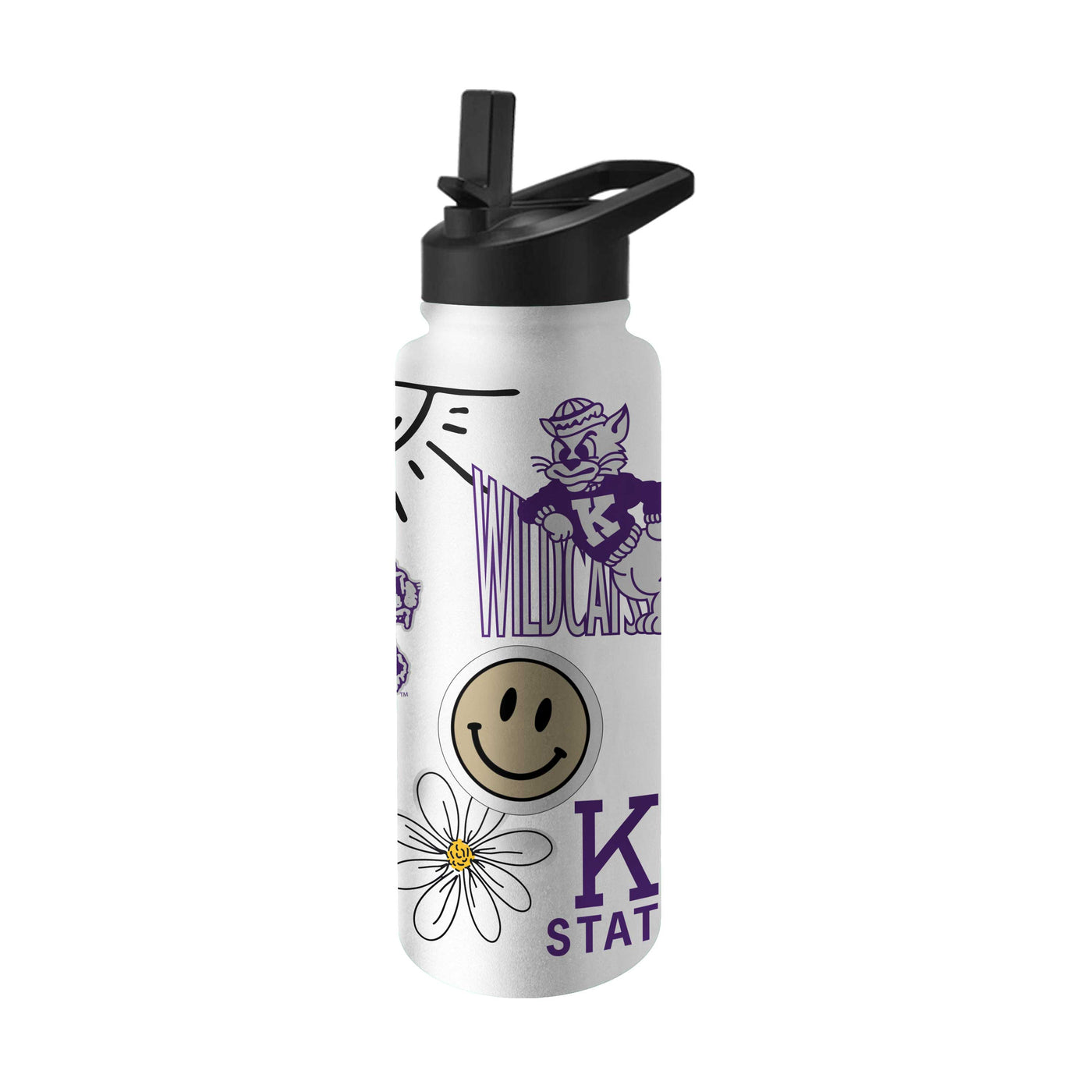 Kansas State Vault 34oz Native Quencher Bottle