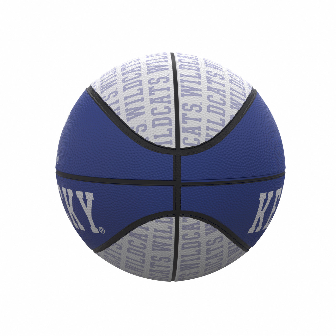 Kentucky Repeating Logo Mini-Size Rubber Basketball