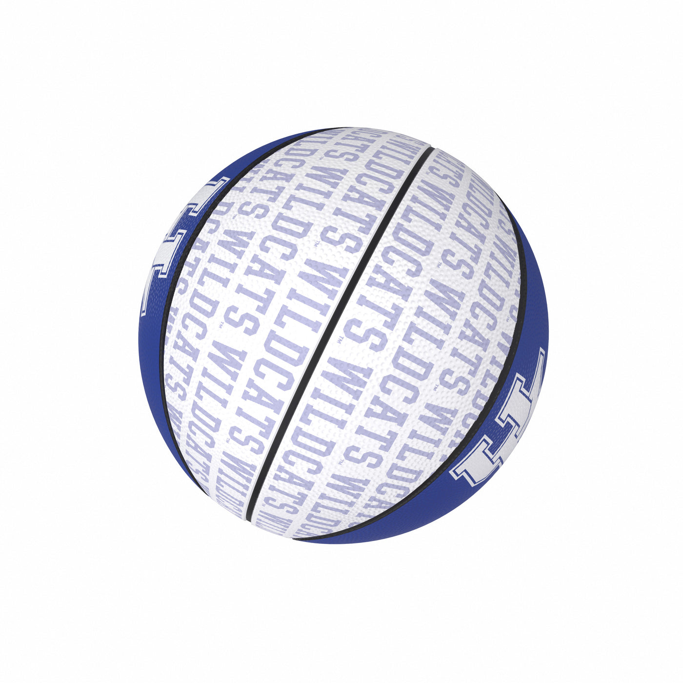 Kentucky Repeating Logo Mini-Size Rubber Basketball