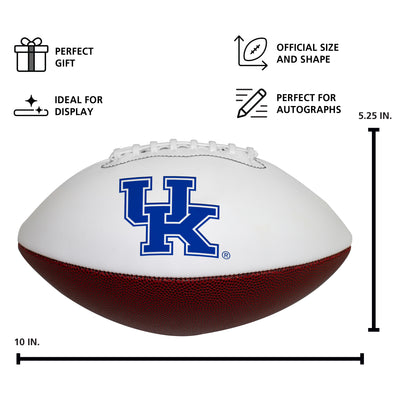 Kentucky Official-Size Autograph Football