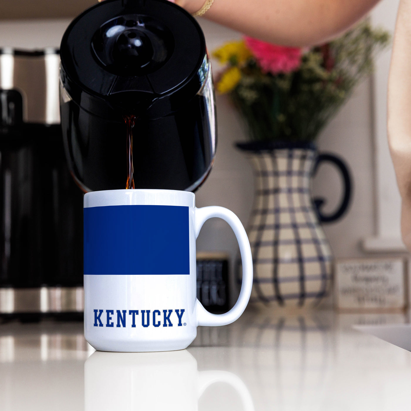 Kentucky 15oz Colorblock Sublimated Mug
