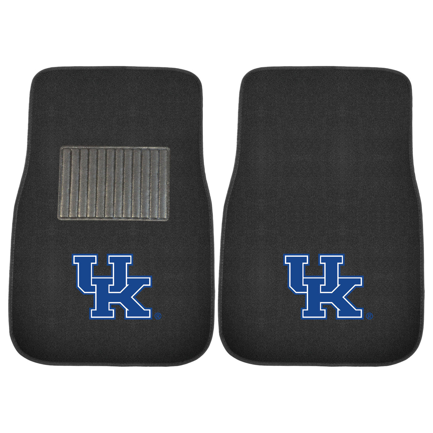 University of Kentucky 2-pc Embroidered Car Mat Set