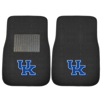 University of Kentucky 2-pc Embroidered Car Mat Set