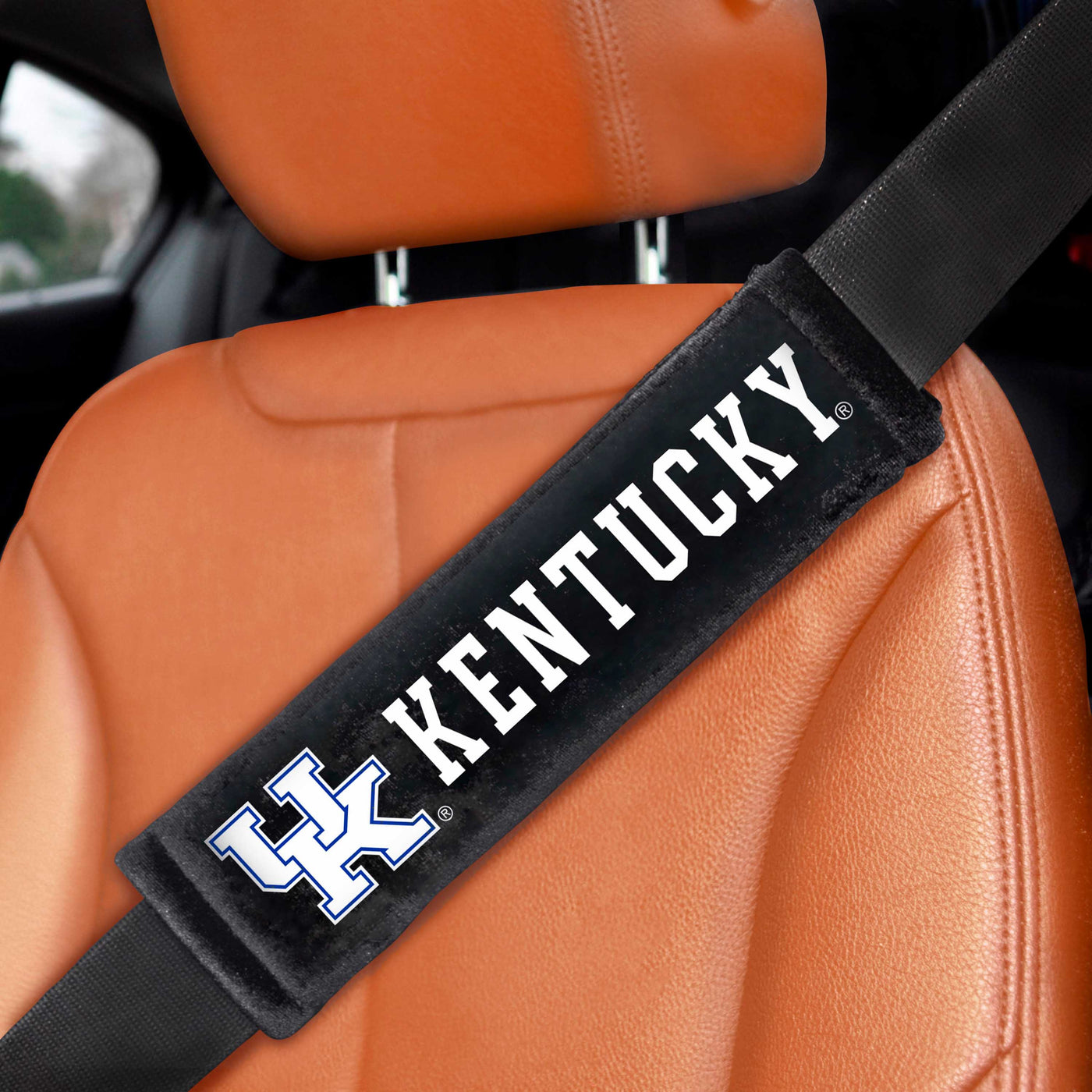 University of Kentucky Embroidered Seatbelt Pad - Pair