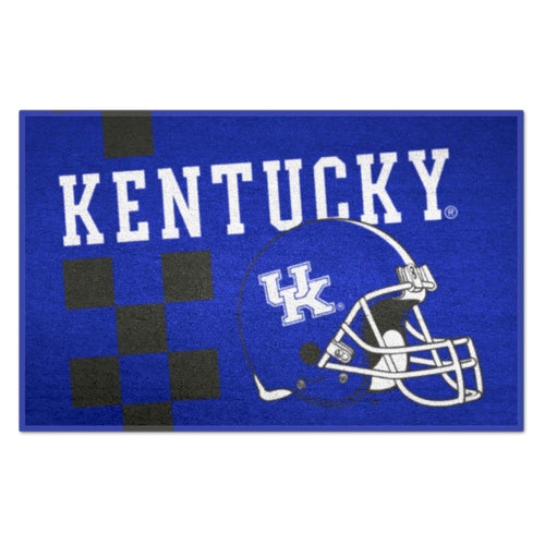 University of Kentucky starter mat by Logo Brands featuring the UK Wildcats logo and team colors, ideal for sports enthusiasts.