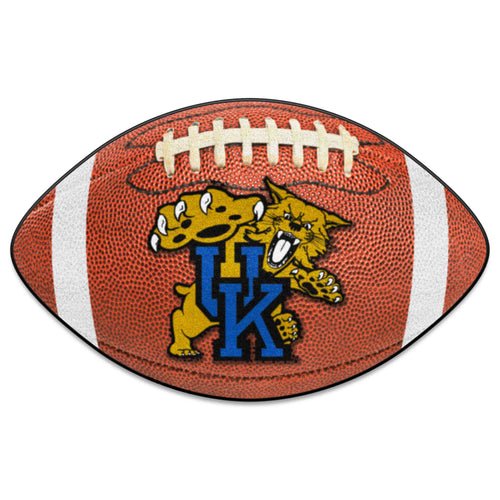 University of Kentucky football mat by Logo Brands, featuring the Wildcats logo on a durable sports mat for fans.