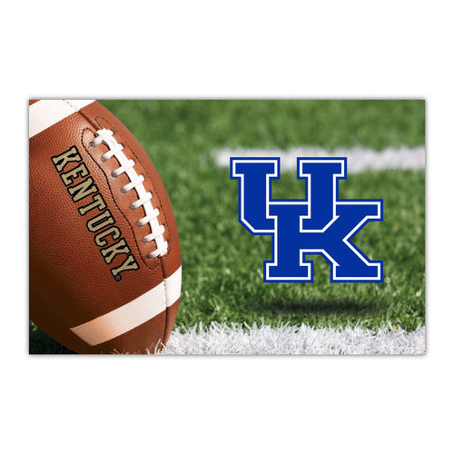University of Kentucky HIDEFMAT mat featuring UK Wildcats logo and team colors, made by Logo Brands.