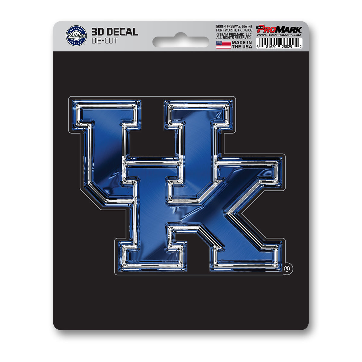 University of Kentucky 3D Decal