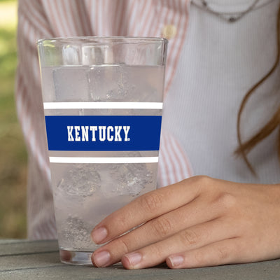 Kentucky 16oz Stripe Pint Glass