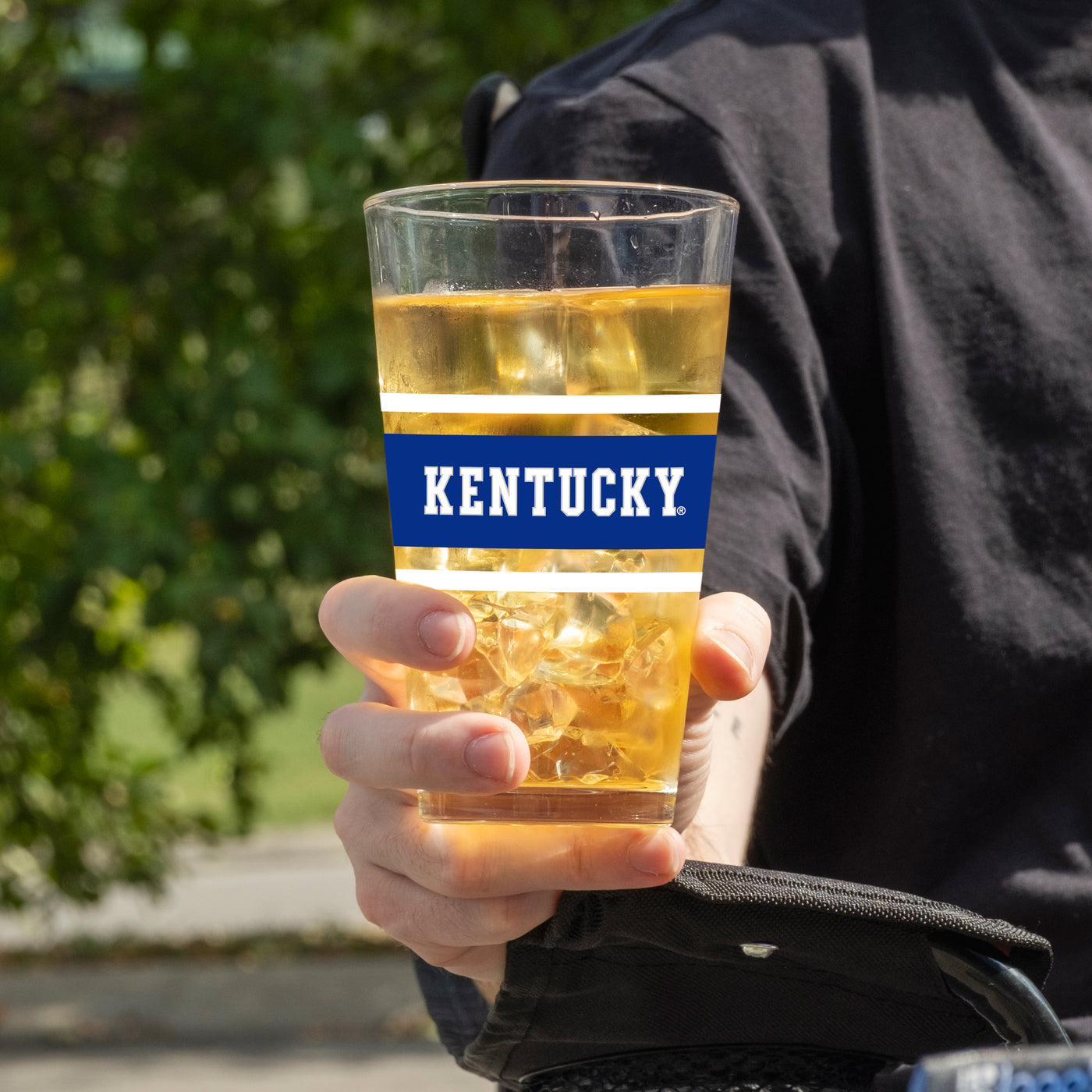 Kentucky 16oz Stripe Pint Glass