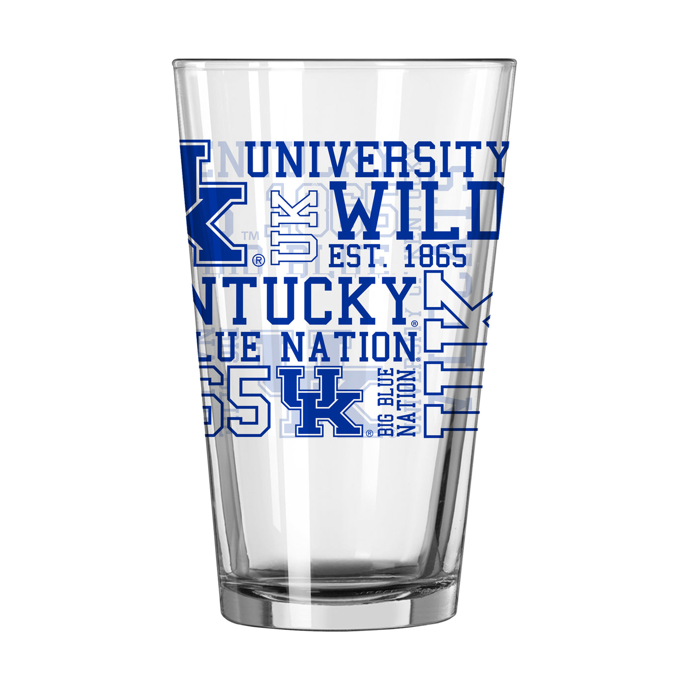 Kentucky 16oz Spirit Pint Glass