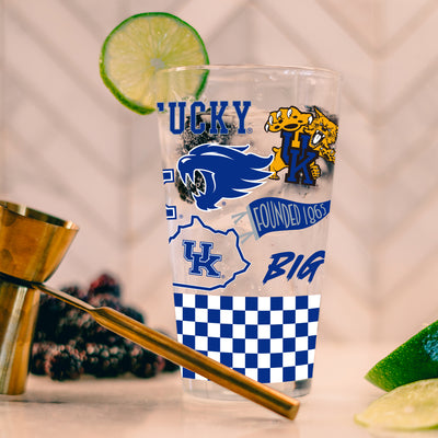 Kentucky 16oz Native Pint Glass
