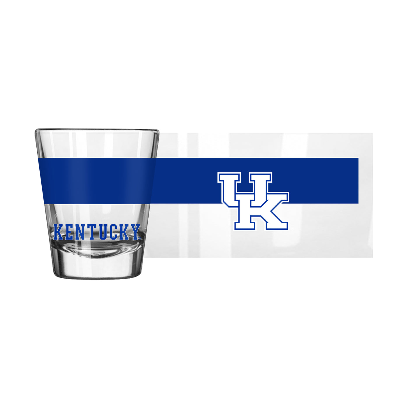 Kentucky 2oz Colorblock Shot Glass