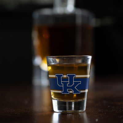 Kentucky 2oz Stripe Shot Glass